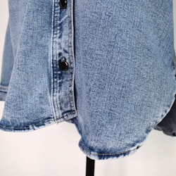 Skjortjacka Denim LJUS BLÅ - 3D Denim