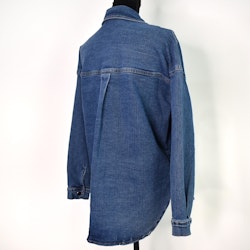 Skjortjacka Denim BLÅ - 3D Denim