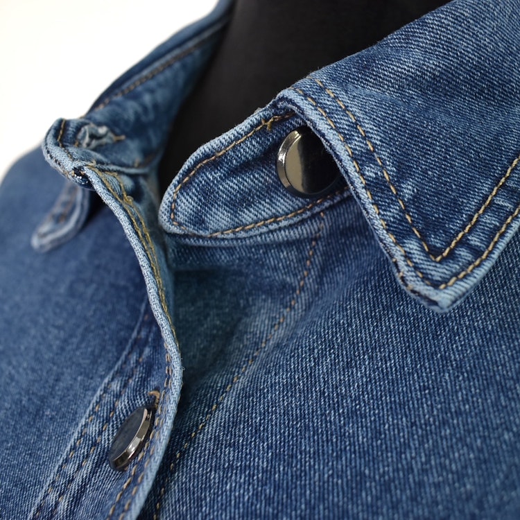 Skjortjacka Denim BLÅ - 3D Denim