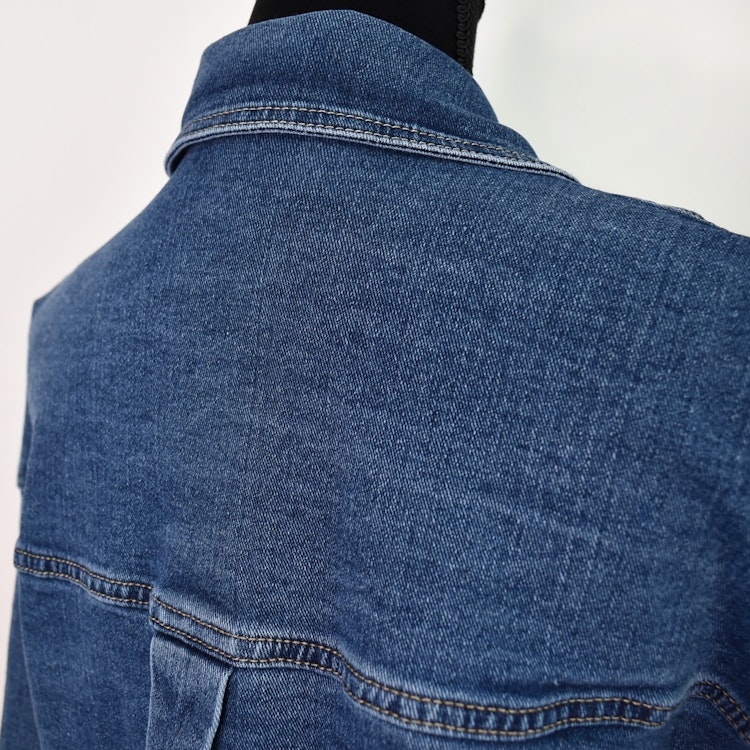 Skjortjacka Denim BLÅ - 3D Denim