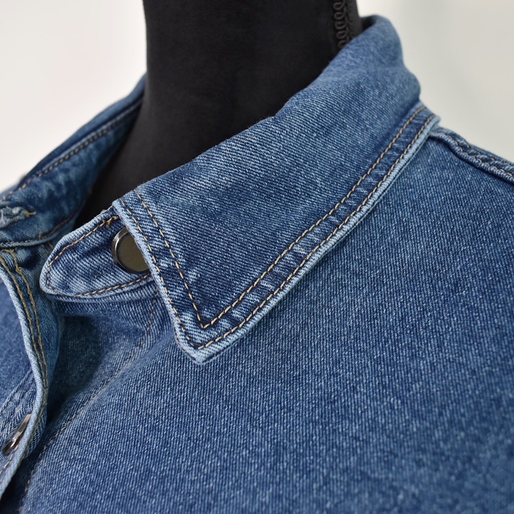 Skjortjacka Denim BLÅ - 3D Denim