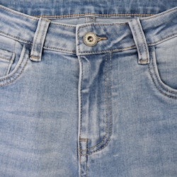 Jeans med Gylf LJUS BLÅ - 3D Denim