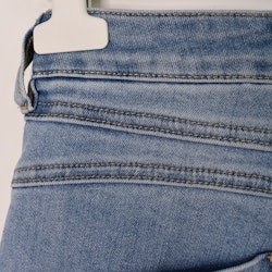 Jeans med Gylf LJUS BLÅ - 3D Denim