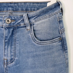 Jeans med Gylf LJUS BLÅ - 3D Denim