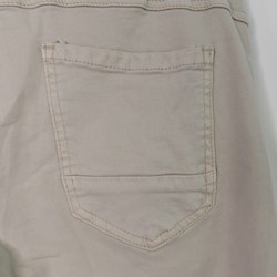 Jeans med Knappar BEIGE CHIARO - 3D Denim