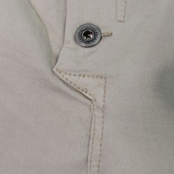 Jeans med Knappar BEIGE CHIARO - 3D Denim