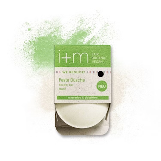 Duschtvål Fast WE REDUCE Hemp 50gr - i+m Naturkosmetik Berlin