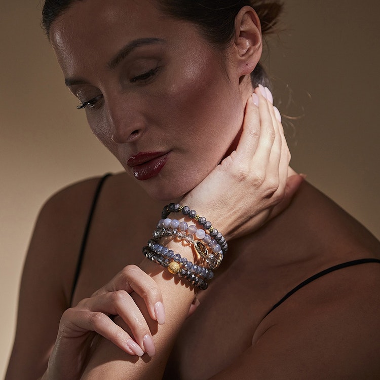 Armband Brianna GRÅ - The Moshi
