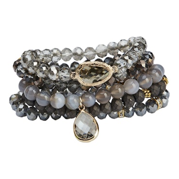 Armband Brianna GRÅ - The Moshi