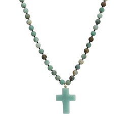 Halsband Caroline TURQUOISE - The Moshi