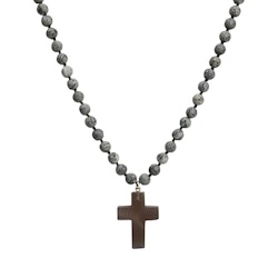 Halsband Caroline GRÅ - The Moshi