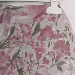 Stretchig Byxa Signe Blommig ROSA - Mix By Heart