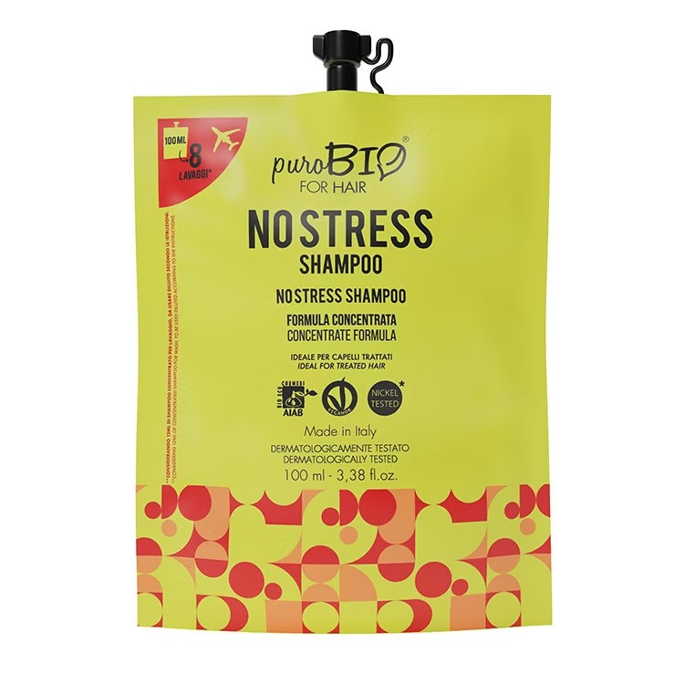 Shampoo No Stress Koncentrerad 100ml - puroBIO Cosmetics