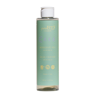 Ansiktsrengöring CARÆ Tea Tree oil 200ml - puroBIO Cosmetics