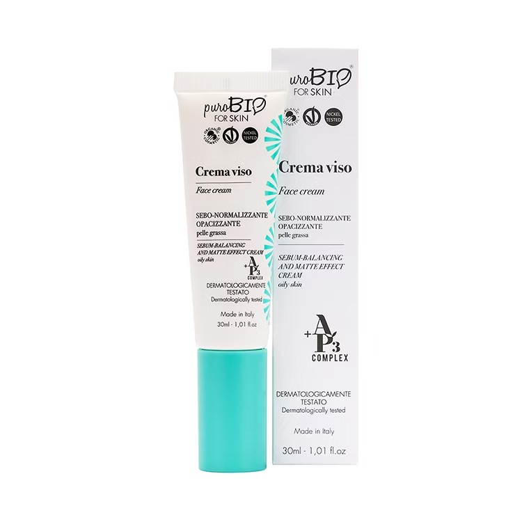 Ansiktskräm Balancing Oily Skin 30ml - puroBIO Cosmetics