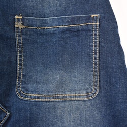 SECOND HAND Baggy Jeans MÖRK BLÅ Storlek S