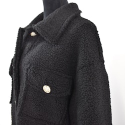 Jacka Lois Teddy SVART - Marta du Chateau