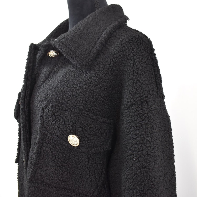 Jacka Lois Teddy SVART - Marta du Chateau