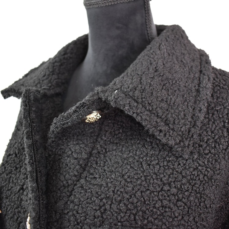 Jacka Lois Teddy SVART - Marta du Chateau