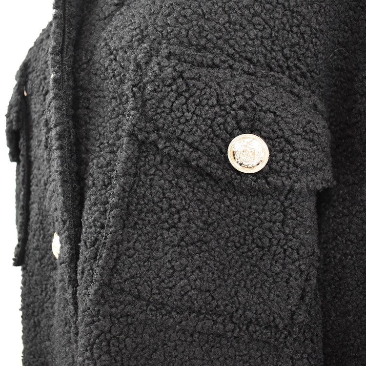Jacka Lois Teddy SVART - Marta du Chateau