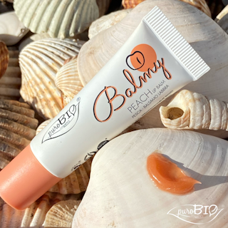 Läppbalsam Balmy 03 Peach - puroBIO Cosmetics