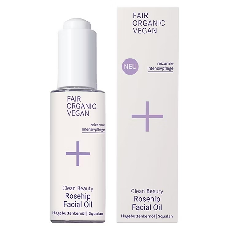 Ansiktsolja Rosehip Clean Beauty  30ml - i+m Naturkosmetik Berlin