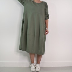 Sweatshirtklänning MILITARY