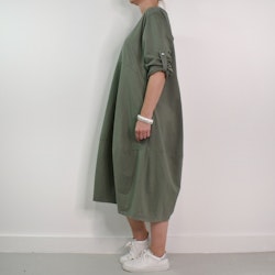Sweatshirtklänning MILITARY