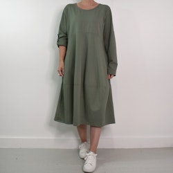 Sweatshirtklänning MILITARY