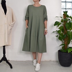 Sweatshirtklänning MILITARY