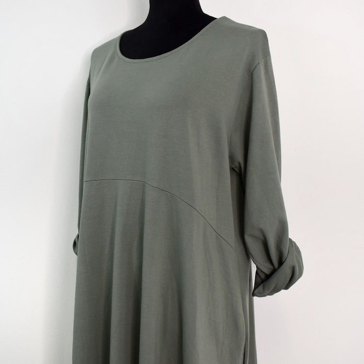 Sweatshirtklänning MILITARY