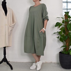 Sweatshirtklänning MILITARY