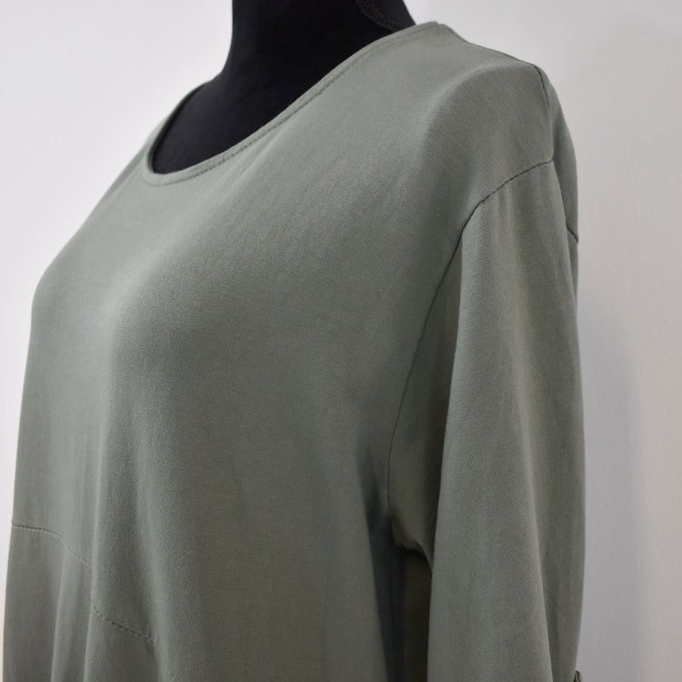 Sweatshirtklänning MILITARY