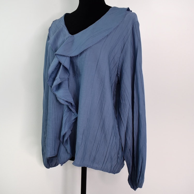Blus Ribecka JEANSBLÅ - Mix By Heart