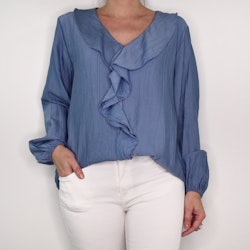 Blus Ribecka JEANSBLÅ - Mix By Heart