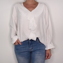 Blus Ribecka VIT - Mix By Heart