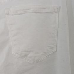 Stretchjeans Shortcut med fransar PANNA - 3D Denim