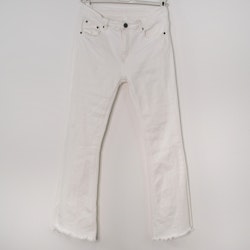 Stretchjeans Shortcut med fransar PANNA - 3D Denim