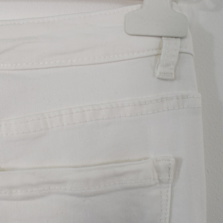 Stretchjeans Shortcut med fransar PANNA - 3D Denim