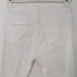Stretchjeans Shortcut med fransar PANNA - 3D Denim