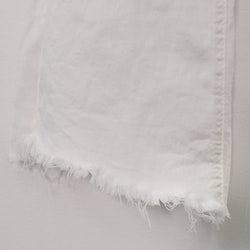 Stretchjeans Shortcut med fransar PANNA - 3D Denim