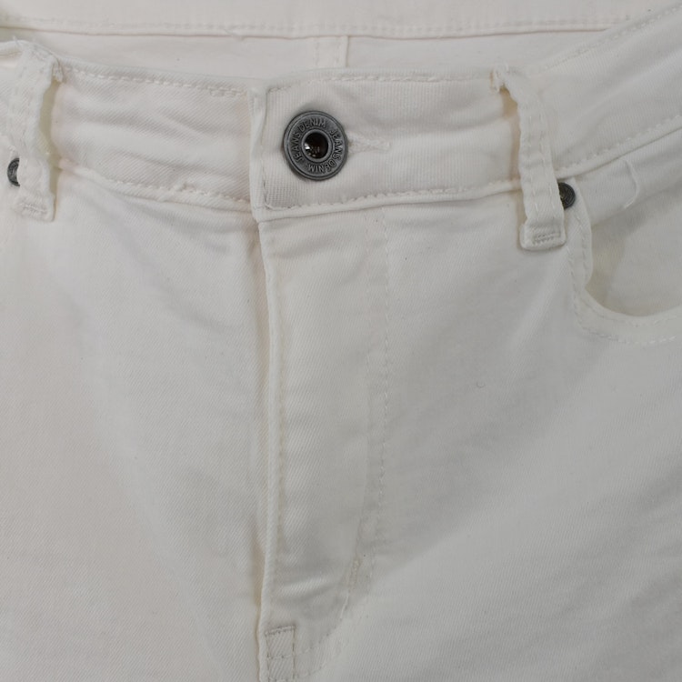 Stretchjeans Shortcut med fransar PANNA - 3D Denim