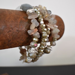 Armband Julia GRÅ - The Moshi