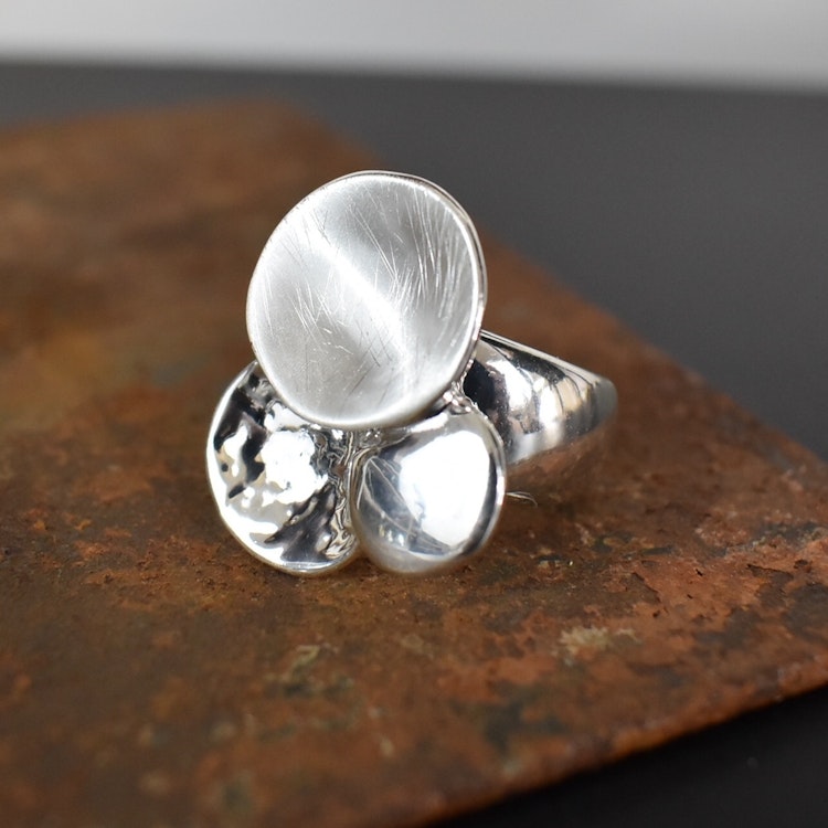 Elastisk ring Nathalie SILVER - The Moshi