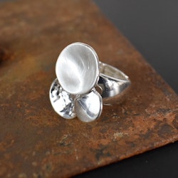 Elastisk ring Nathalie SILVER - The Moshi