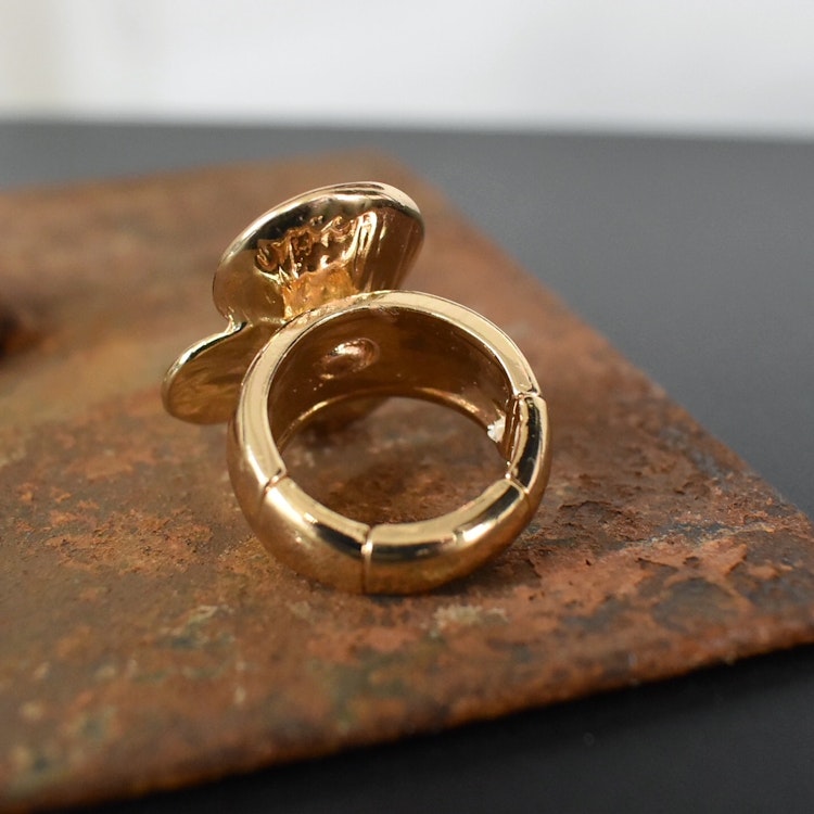 Elastisk ring Nathalie GULD - The Moshi