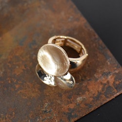 Elastisk ring Nathalie GULD - The Moshi