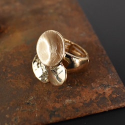 Elastisk ring Nathalie GULD - The Moshi