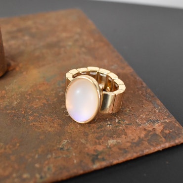 Elastisk ring Sophie GULD - The Moshi