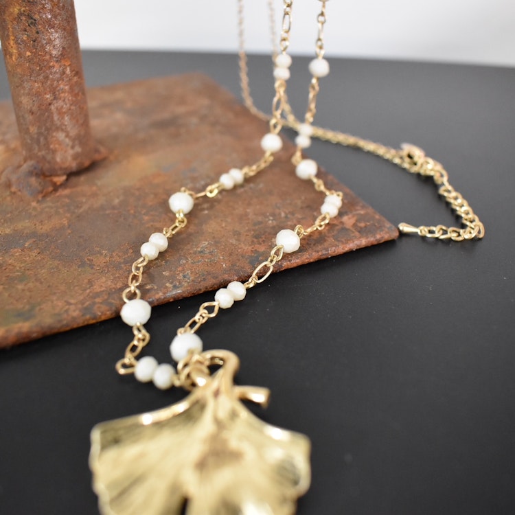 Halsband Ginko GULD - The Moshi